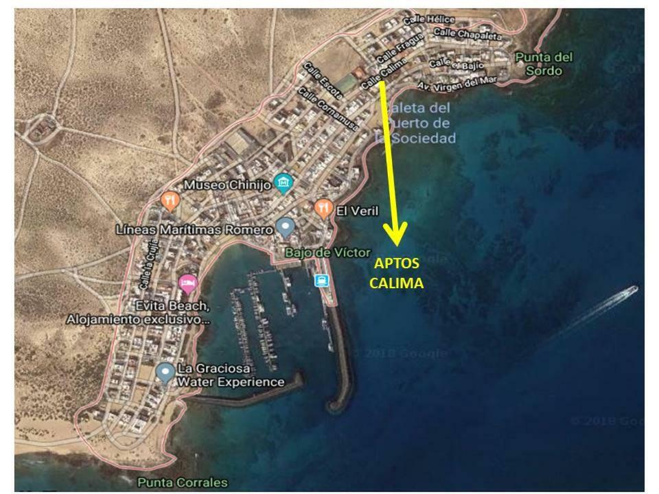 Appartement Calimas à Caleta de Sebo Extérieur photo